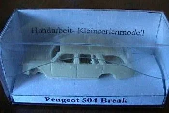 Miniatures - Wagon - Peugeot 504
