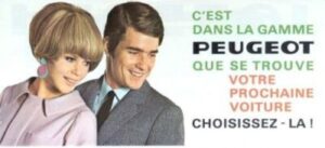 Peugeot Range 1969 Brochure Cover