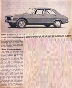 Magazines - 1968-1970 - Peugeot 504